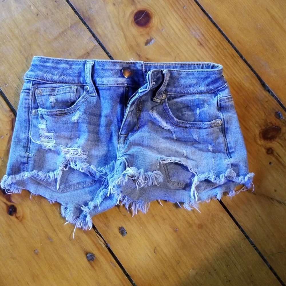 Super Stretch shortie shorts